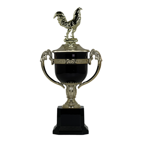 Trofeo de Copa con Figura Serie PC de Gallo